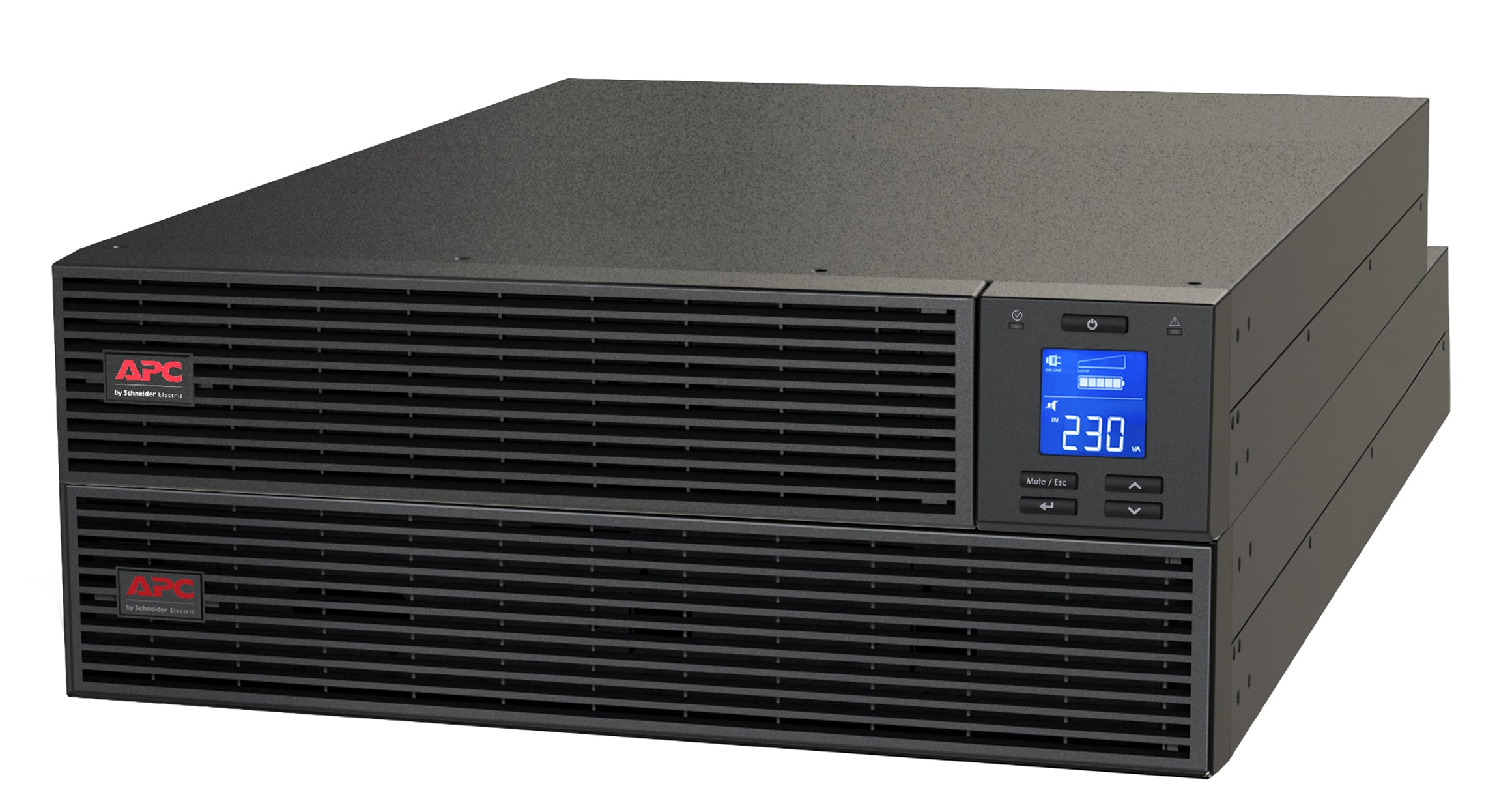 APC Easy UPS ONLINE SRV RM Ext. 3000VA230V uninterruptible power supply (UPS) Double-conversion (Online) 3 kVA 2400 W 7 AC outlet(s) APC Easy UPS ONLINE SRV RM Ext. 3000VA230V uninterruptible power supply (UPS) Double-conversion (Online) 3 kVA 2400 W 7 AC outlet(s)